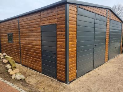 7,5x7 SUPERLINE Satteldach + 60 cm höher